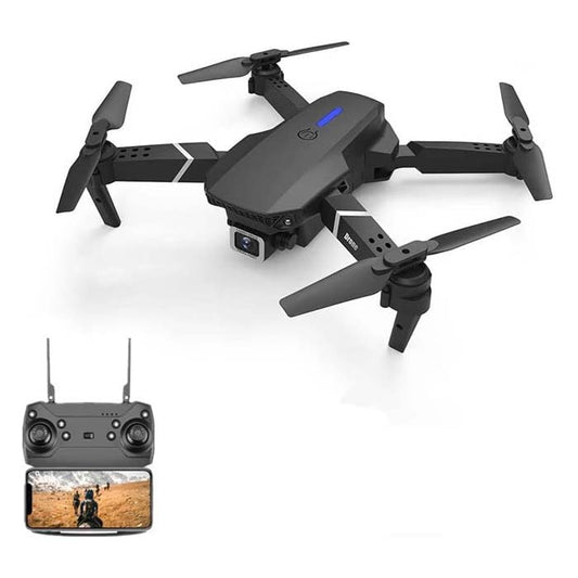 Mini Drone 4K HD Caméra Pliable E88 Pro Quadcopter